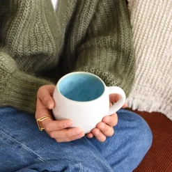 Bar À Mugs|Céladon Paris Grand Mug | Bleu água