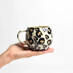 Bar À Mugs|Céladon Paris Grand Mug | Léopard