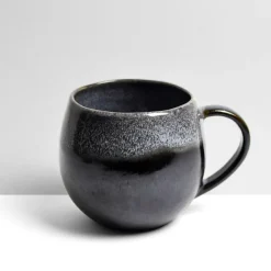 Bar À Mugs|Céladon Paris Grand Mug | Noir écume