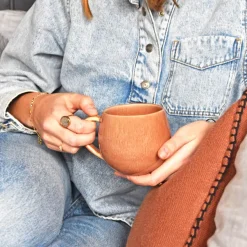 Bar À Mugs|Céladon Paris Grand Mug | Terracotta sienna