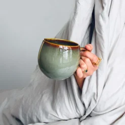 Bar À Mugs|Céladon Paris Grand Mug | Vert rivage