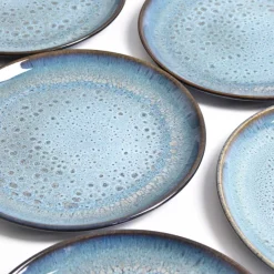 Assiettes Plates|Céladon Paris Grande assiette | Bleu marin