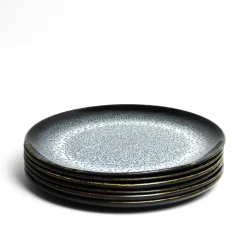 Assiettes Plates|Céladon Paris Grande assiette | Noir écume