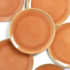 Assiettes Plates|Céladon Paris Grande assiette | Terracotta sienna