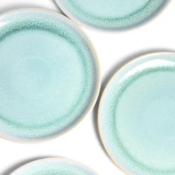Assiettes Plates|Céladon Paris Grande assiette | Vert minéral
