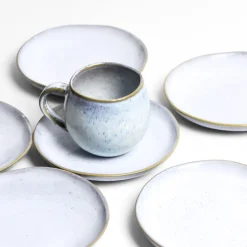 Assiettes Creuses|Céladon Paris Mini assiette | Bleu ciel