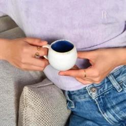 Bar À Mugs|Céladon Paris Mini mug | Bleu odyssée