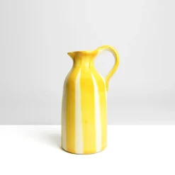 Pichets Et Vases|Céladon Paris Petit pichet | Jaune Linhas