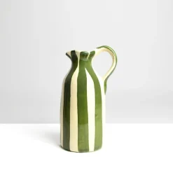 Pichets Et Vases|Céladon Paris Petit pichet | Vert Linhas