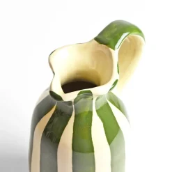 Pichets Et Vases|Céladon Paris Petit pichet | Vert Linhas