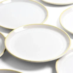 Assiettes Plates|Céladon Paris Petite assiette | Blanc nacré