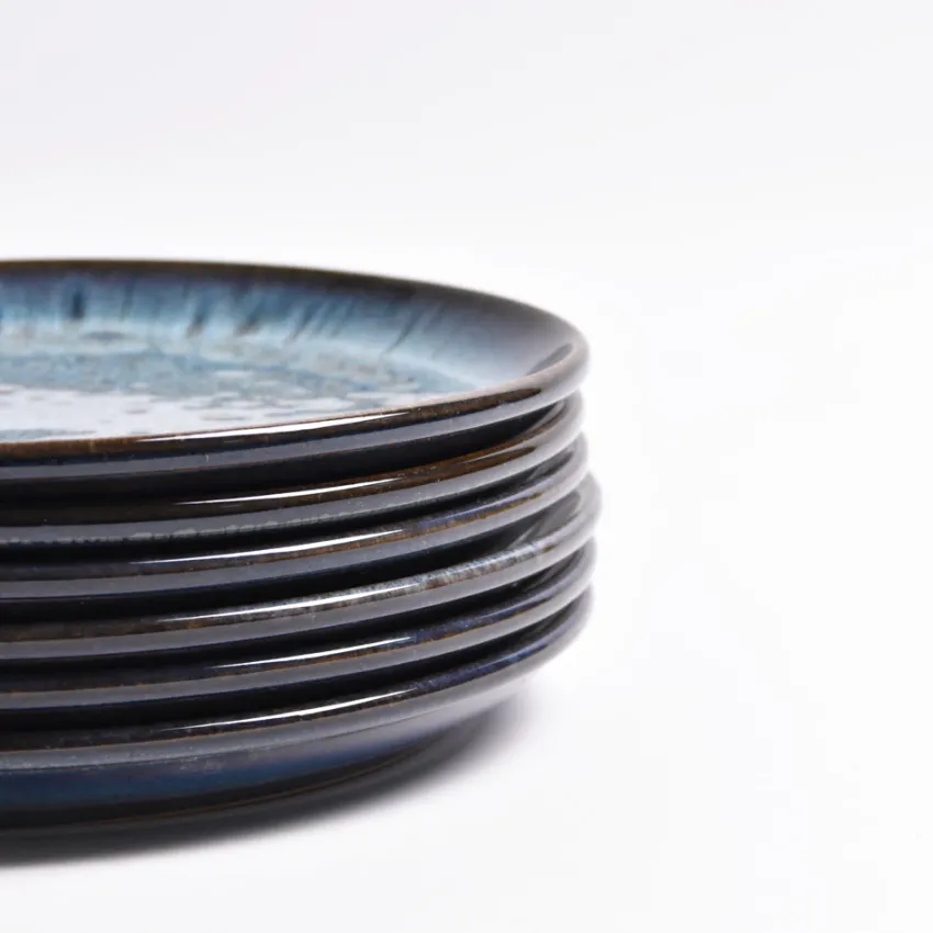 Assiettes Plates|Céladon Paris Petite assiette | Bleu marin