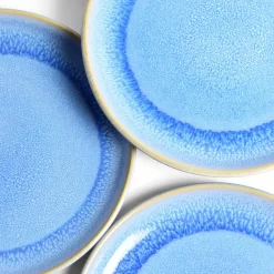 Assiettes Plates|Céladon Paris Petite assiette | Bleu minéral