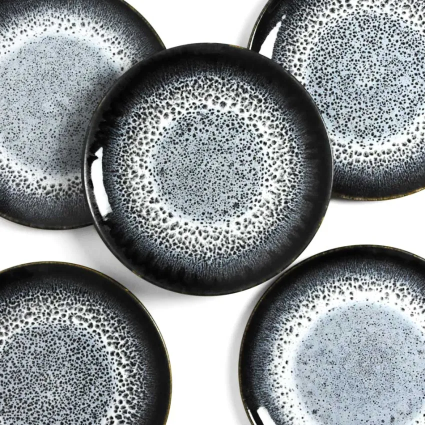 Assiettes Plates|Céladon Paris Petite assiette | Noir écume