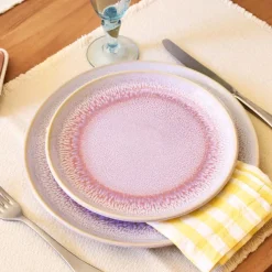 Assiettes Plates|Céladon Paris Petite assiette | Rose minéral