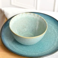 Assiettes Plates|Céladon Paris Petite assiette | Vert turquoise