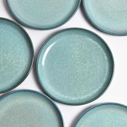 Assiettes Plates|Céladon Paris Petite assiette | Vert turquoise