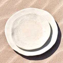 Assiettes Plates|Céladon Paris Petite assiette Onda | Beige sable