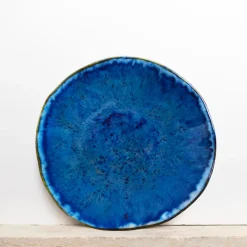 Assiettes Plates|Céladon Paris Petite assiette Onda | Bleu abyssal