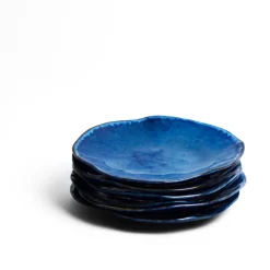 Assiettes Plates|Céladon Paris Petite assiette Onda | Bleu abyssal