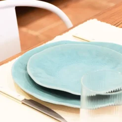 Assiettes Plates|Céladon Paris Petite assiette Onda | Vert d'eau