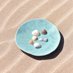 Assiettes Plates|Céladon Paris Petite assiette Onda | Vert d'eau