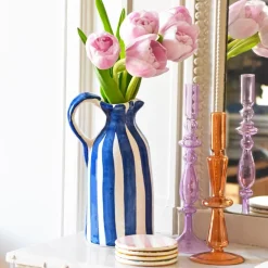 Pichets Et Vases|Céladon Paris Pichet | Bleu Linhas