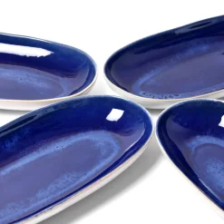 Plats Et Saladiers|Céladon Paris Plat de service L | Bleu odyssée