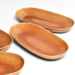 Plats Et Saladiers|Céladon Paris Plat de service L | Terracotta sienna