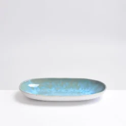 Plats Et Saladiers|Céladon Paris Plat de service M | Bleu água