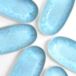 Plats Et Saladiers|Céladon Paris Plat de service M | Bleu água