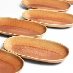 Plats Et Saladiers|Céladon Paris Plat de service M | Terracotta sienna