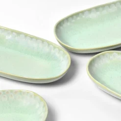 Plats Et Saladiers|Céladon Paris Plat de service M | Vert audacieux