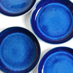 Plats Et Saladiers|Céladon Paris Plat de service rond | Bleu odyssée