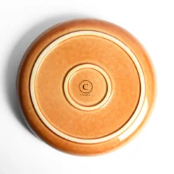 Plats Et Saladiers|Céladon Paris Plat de service rond | Terracotta sienna