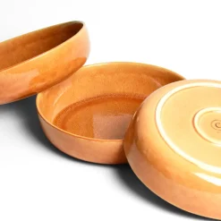 Plats Et Saladiers|Céladon Paris Plat de service rond | Terracotta sienna