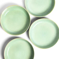 Plats Et Saladiers|Céladon Paris Plat de service rond | Vert audacieux