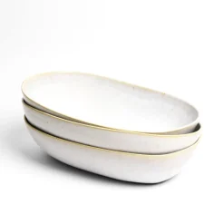 Plats Et Saladiers|Céladon Paris Plat de service XL | Blanc audacieux