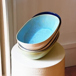 Plats Et Saladiers|Céladon Paris Plat de service XL | Bleu água