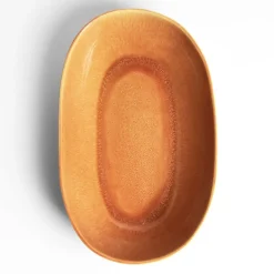 Plats Et Saladiers|Céladon Paris Plat de service XL | Terracotta sienna