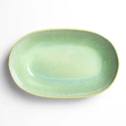 Plats Et Saladiers|Céladon Paris Plat de service XL | Vert audacieux