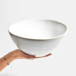 Plats Et Saladiers|Céladon Paris Saladier L | Blanc audacieux