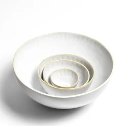 Plats Et Saladiers|Céladon Paris Saladier L | Blanc audacieux