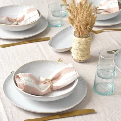 Service À Prix Doux|Céladon Paris Service pour 6 | Blanc audacieux