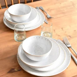 Service À Prix Doux|Céladon Paris Service pour 2 | Blanc audacieux