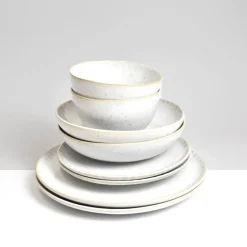 Service À Prix Doux|Céladon Paris Service pour 2 | Blanc audacieux