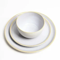 Service À Prix Doux|Céladon Paris Service pour 2 | Blanc nacré