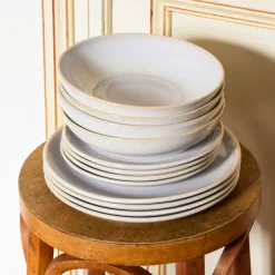 Service À Prix Doux|Céladon Paris Service pour 4 | Blanc nacré