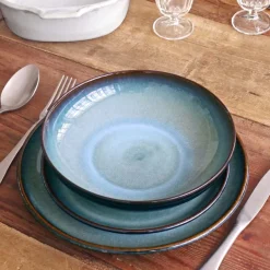 Service À Prix Doux|Céladon Paris Service pour 6 | Bleu brume