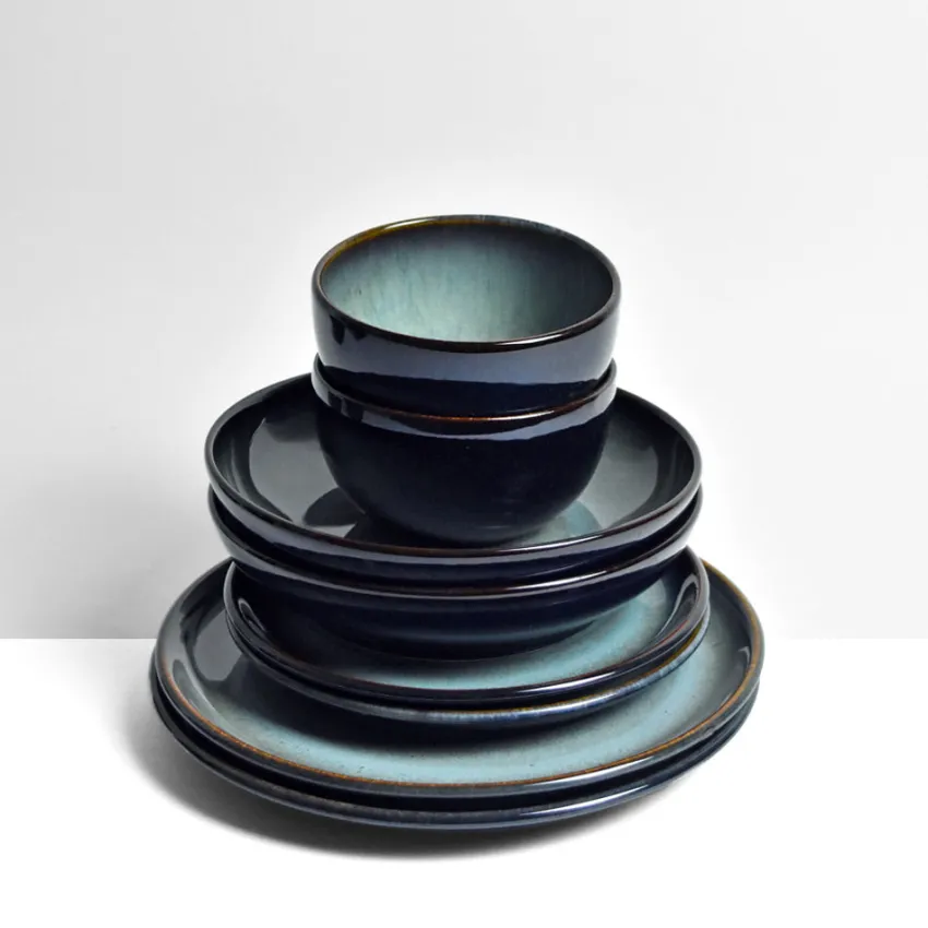 Service À Prix Doux|Céladon Paris Service pour 2 | Bleu brume